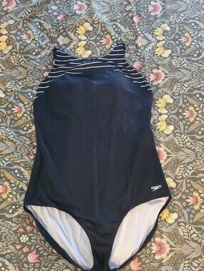High-Neck Speedo Endurance Swimsuit